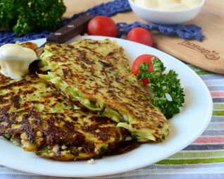 Чебуреки из кабачков