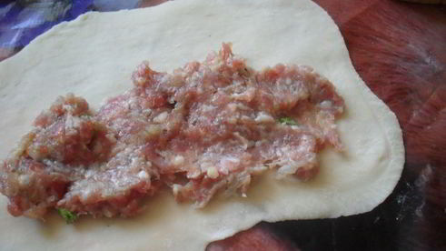 чебуреки из заварного теста