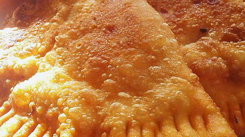 чебуреки на заварном тесте