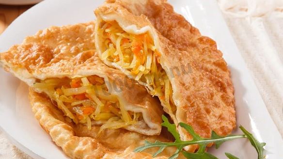 Рецепт Чебуреков с капустой