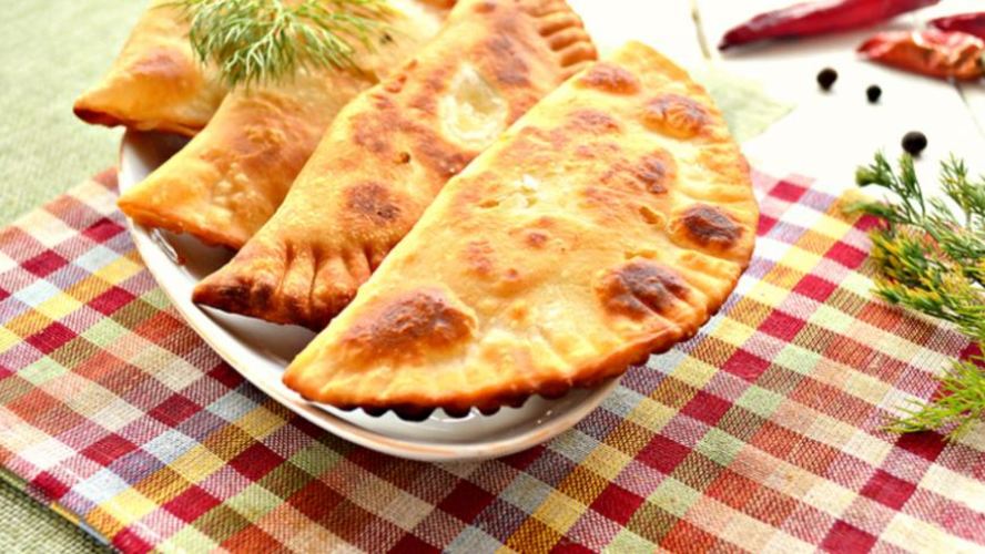 Рецепт чебуреков с куриным фаршем