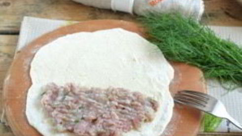 чебуреки с мясом