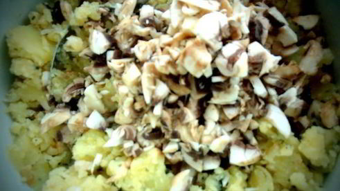 картофельные чебуреки для постящихся