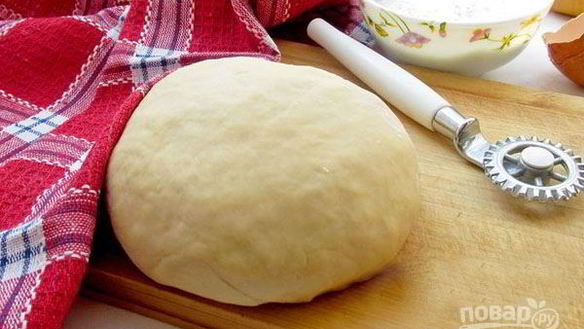 Рецепт Теста для чебуреков на кипятке
