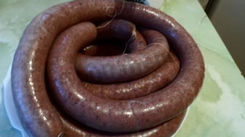 домашняя ливерная колбаса