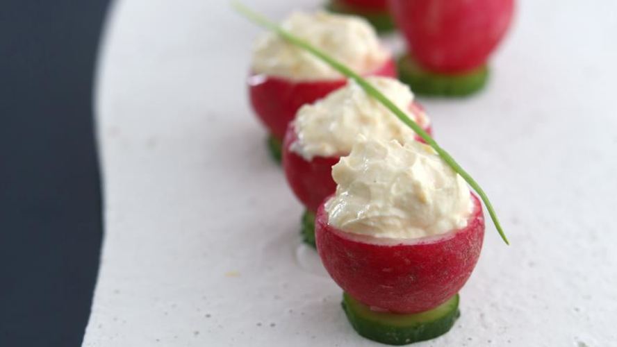 Рецепт фаршированного редиса