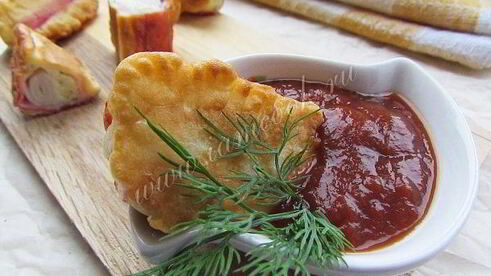 фаршированные крабовые палочки в кляре