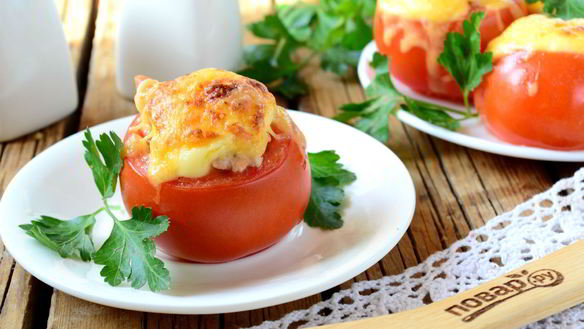 Рецепт Фаршированных помидорок на закуску