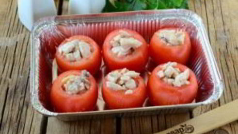 фаршированные помидорки на закуску