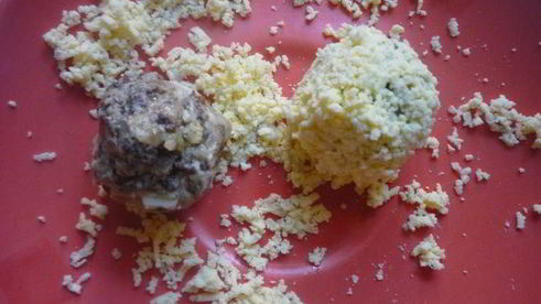 фаршированные яйца цыплята