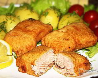 Горбуша в кляре