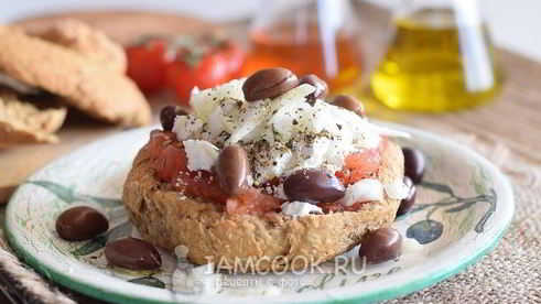 греческая закуска дакос