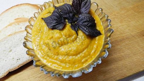 диетическая кабачковая икра в рукаве