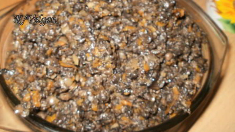 Рецепт икры грибной