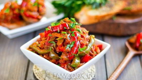 Рецепт Икры из баклажанов по-украински