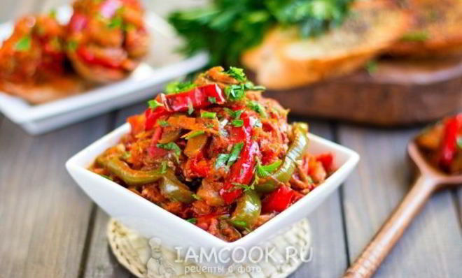 Икра из баклажанов по-украински