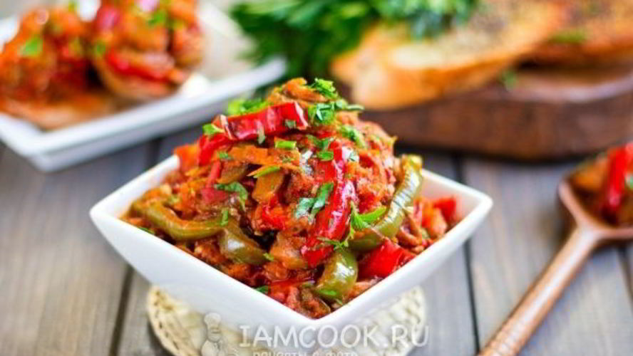 Рецепт икры из баклажанов по-украински