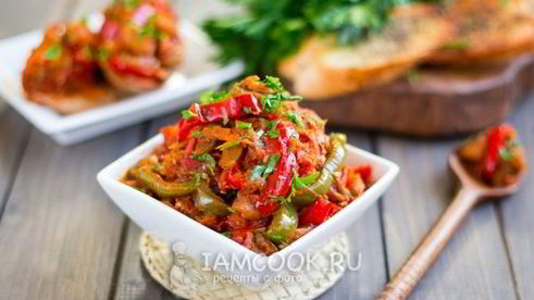 икра из баклажанов по-украински