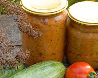 Икра из кабачков