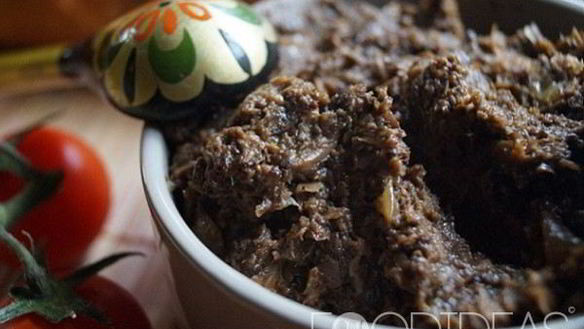 Рецепт Икры из сухих грибов