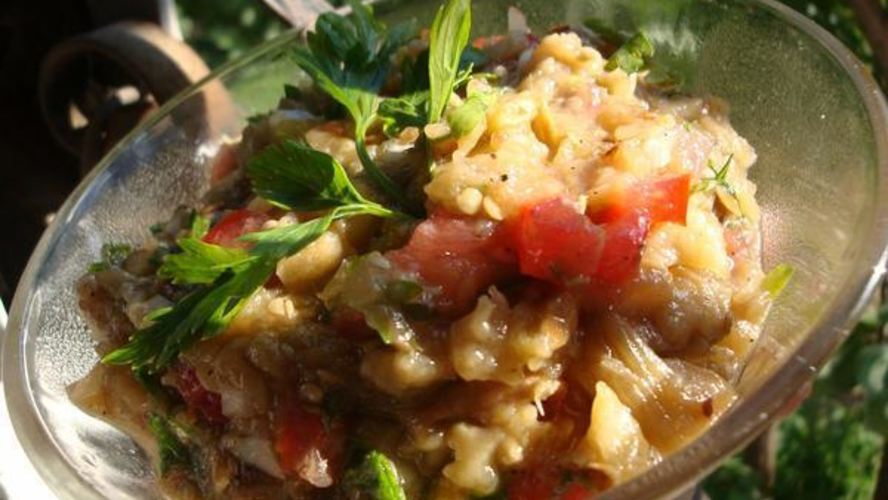 Рецепт икры из сырых баклажан