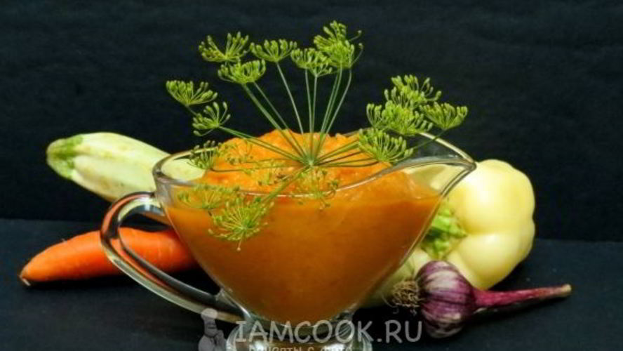 Рецепт икры кабачковой без жарки