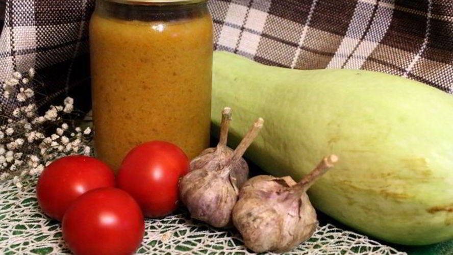 Рецепт икры кабачковой пикантной