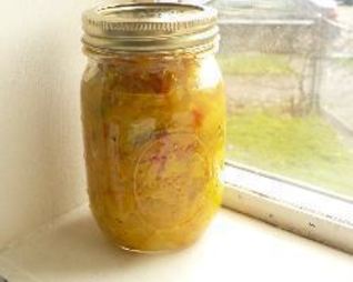 Икра-релиш из кабачков, лука и сладкого перца