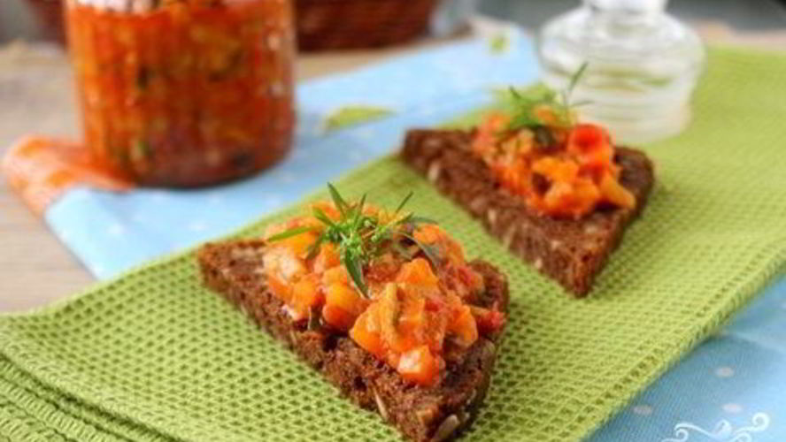 Рецепт кабачковой икры кубиками