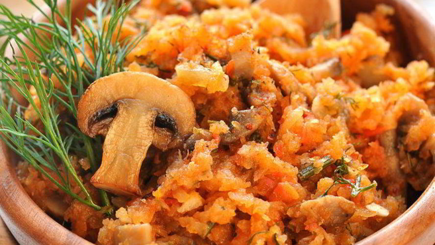 Рецепт кабачковой икры с шампиньонами