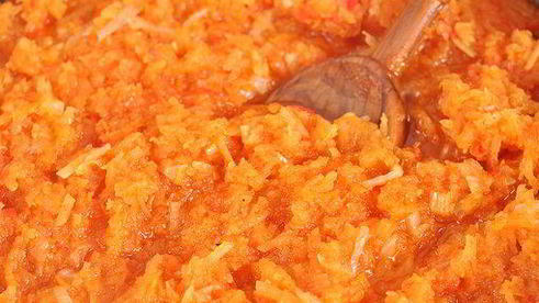 кабачковая икра с шампиньонами