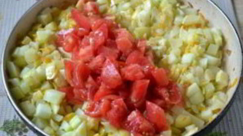 кабачковая икра с яблоками на зиму