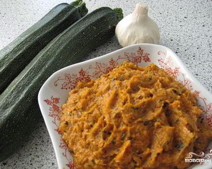 Кабачковая икра в термомиксе
