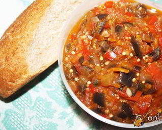 Овощная икра в мультиварке