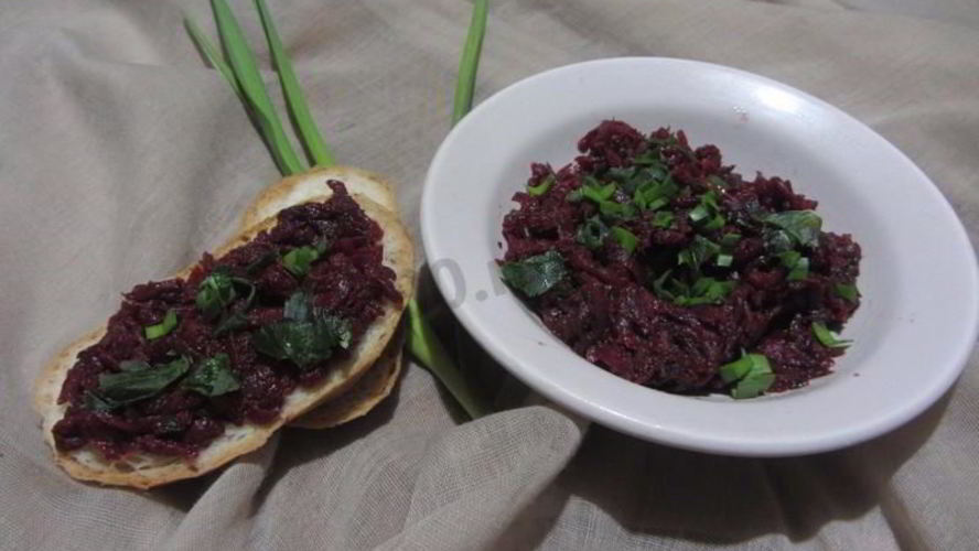Рецепт свекольной икры с имбирем