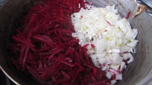 свекольная икра с имбирем