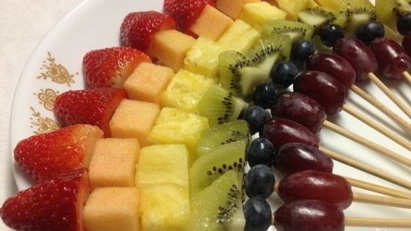 Рецепт Канапе из фруктов