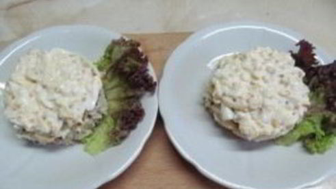 канапе с бужениной