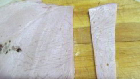 канапе с бужениной