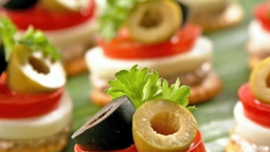 Рецепт канапе с паштетом