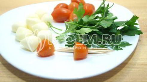 канапе с сыром