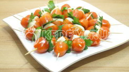 канапе с сыром