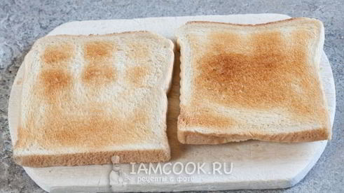 канапе с ветчиной и сыром