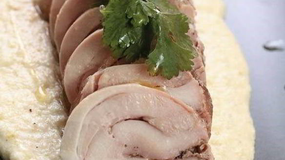 Рецепт Карпачча из цыпленка под соусом сациви