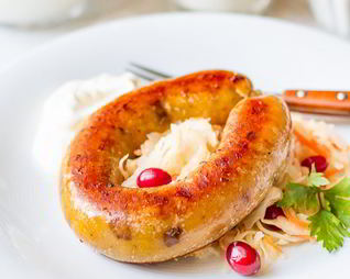 Картофельная колбаса