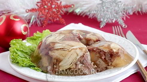 холодец из говядины