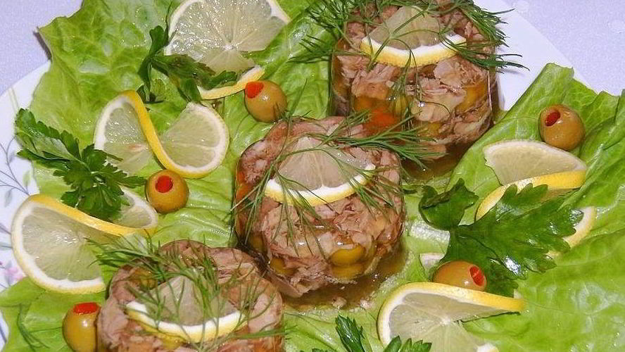 Рецепт холодца из свинины