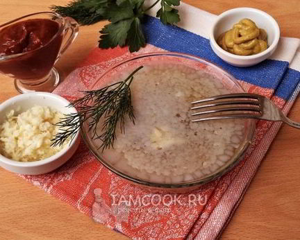 Холодец из свиной рульки