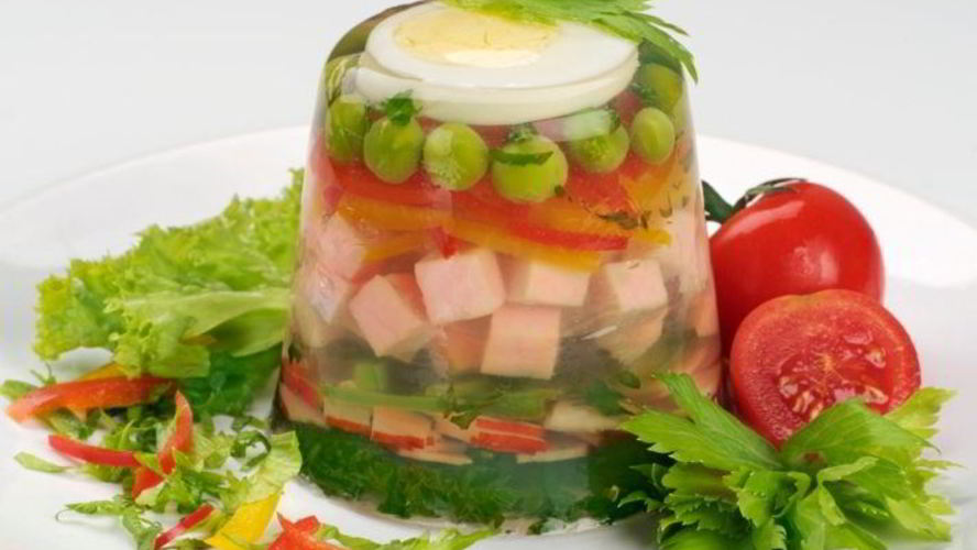 Рецепт холодца с желатином