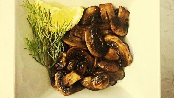 Рецепт Холодной закуски из грибов с лимонами